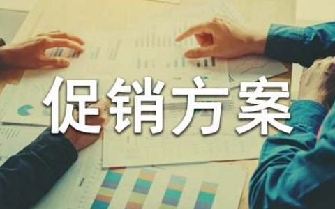 促销方案怎么写（精选模板十篇）